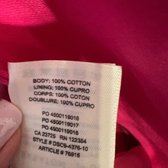 NWT Babaton 1-01 Oversized Blazer Electron Fuchsia sized Small - Picture 8 of 8